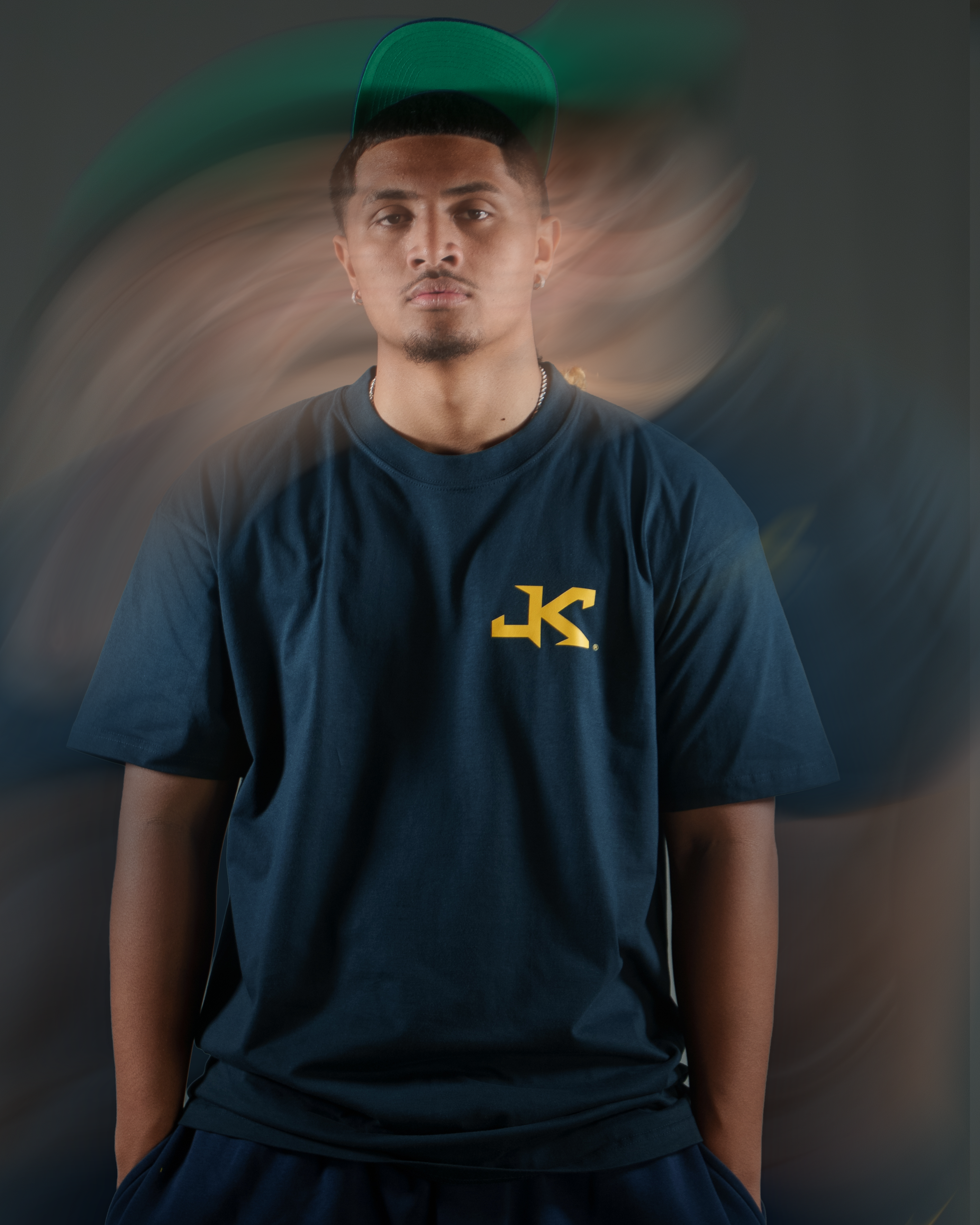 JKS TEE (NAVY)