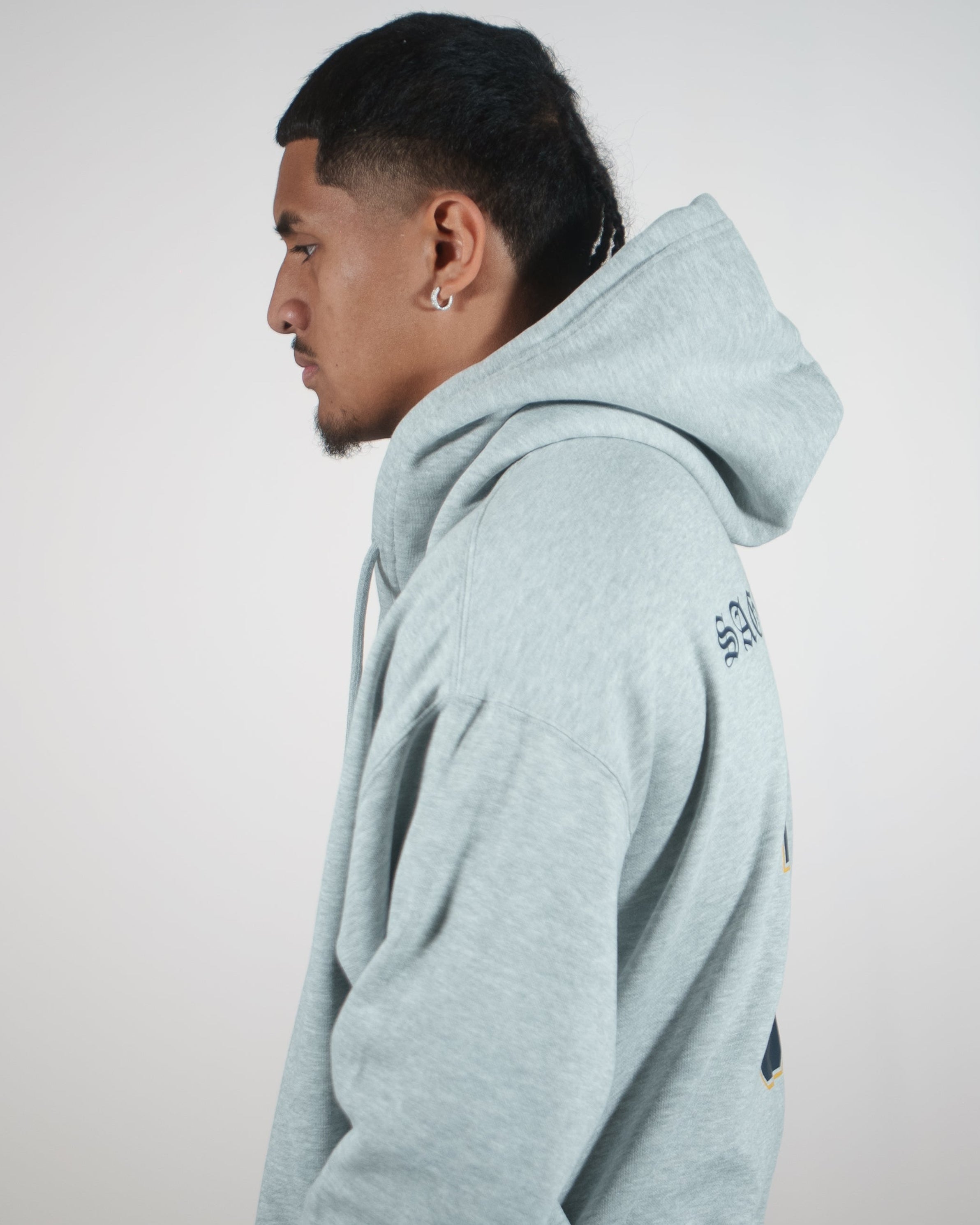 JKS HOODIE (HEATHER GREY)